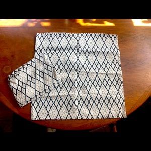 SOLD H&M black and white geometric